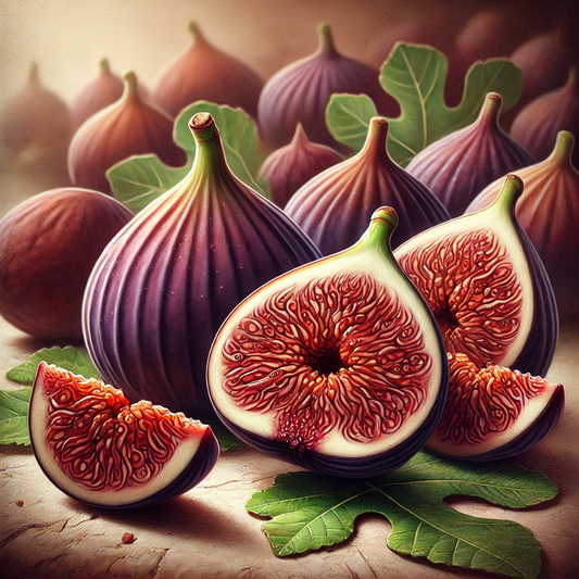 Harvesting Brown Turkey Figs